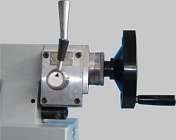 Tailstock with 2-speed quill feed
